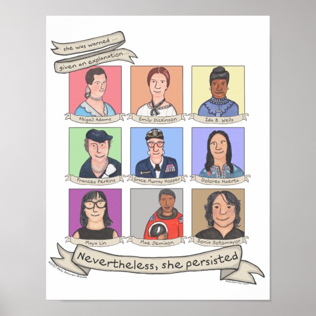 Affiche Néanmoins, Elle A Persisté L'Affiche (Devant)