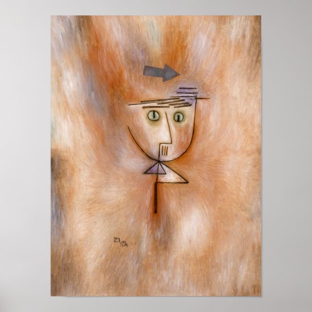 Affiche Nearly Hit by Paul Klee (Devant)