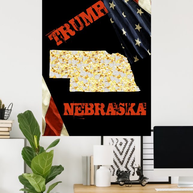 AFFICHE NEBRASKA  (Bureau à domicile)