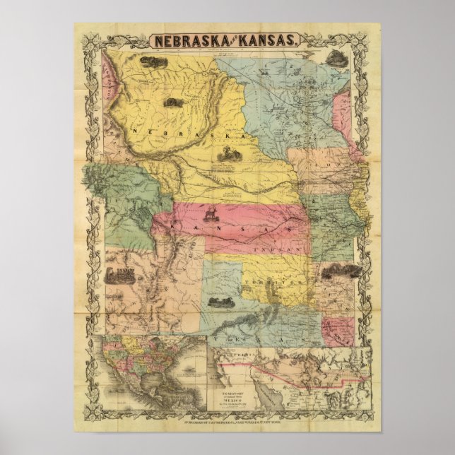 Affiche Nebraska et Kansas 2 (Devant)