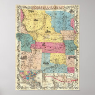 Affiche Nebraska et Kansas 3