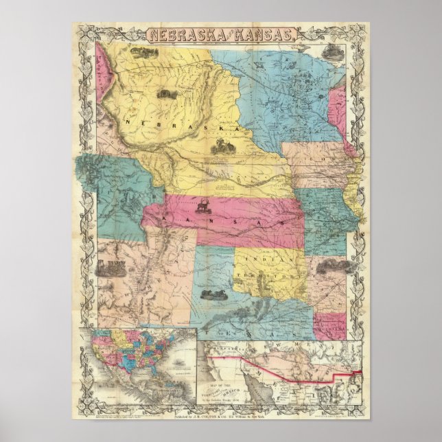 Affiche Nebraska et Kansas 3 (Devant)