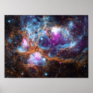 Affiche Nebula au homard - Pays d'hiver cosmique
