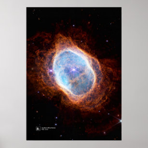 Affiche Nebula de ceinture du sud, NGC 3132 (James Webb/JW