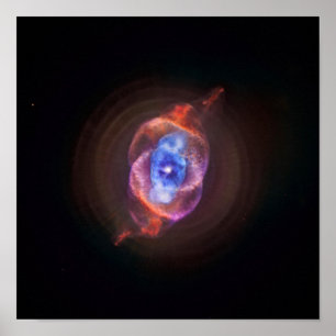 Affiche Nebula de l'oeil du chat - Hubble / Chandra