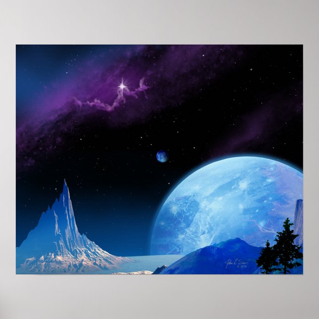 Affiche Nebula pittoresque (20 x 16) (Devant)