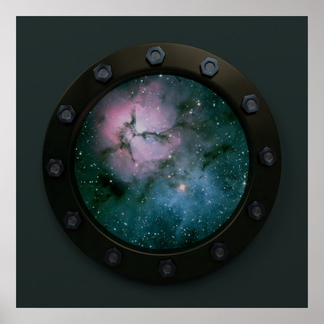 Affiche Nebula Porthole (Devant)