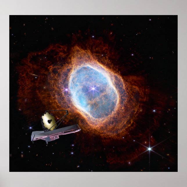 Affiche Nebula Ring Sud Espace James Webb Telescope (Devant)