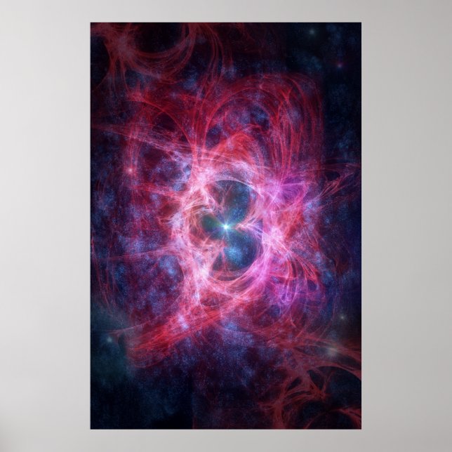 Affiche Nebula rouge (Devant)