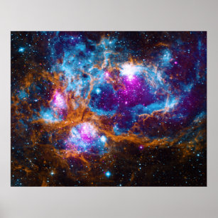 Affiche Nébuleuse au homard ou NGC 6357, ZGOA