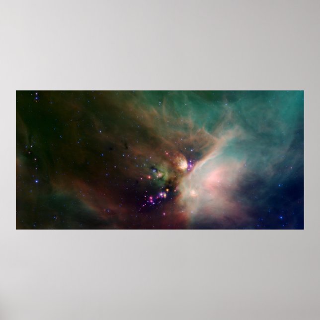 Affiche nébuleuse de Rho Ophiuchi (Devant)
