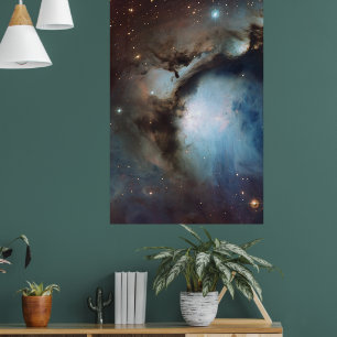 Affiche Nébuleuse d'Orion Messier 78 Photo de l'espace rée