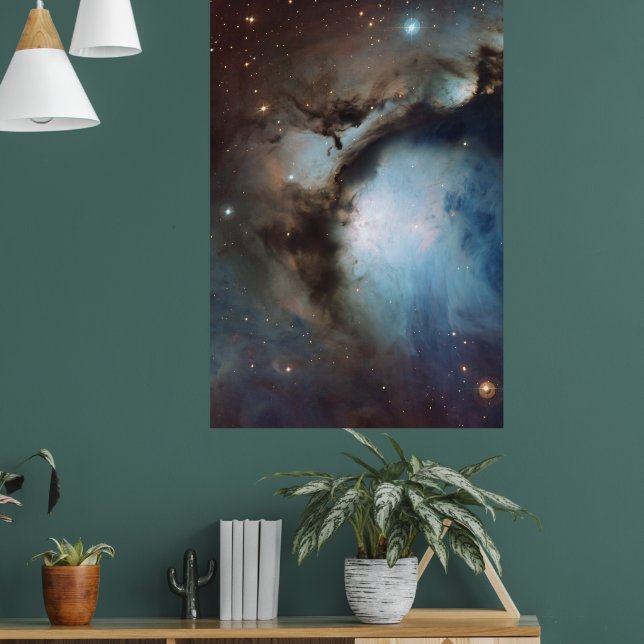 Affiche Nébuleuse d'Orion Messier 78 Photo de l'espace rée (Salon 1)