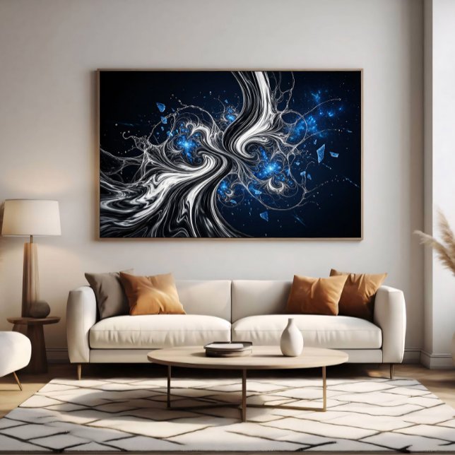 Affiche Nébuleuse Fractalis (Créateur téléchargé)