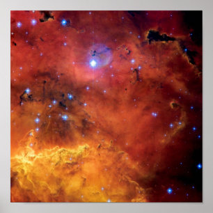 Affiche Nébuleuse NGC 2467 - Photo du télescope spatial Hu
