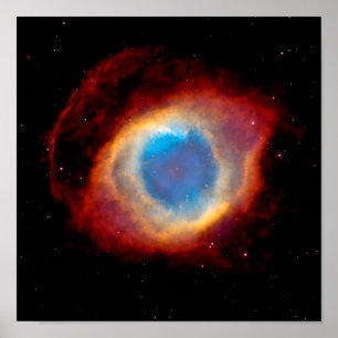 Affiche Nébuleuse planétaire Helix NGC 7293 - L'Œil de Die