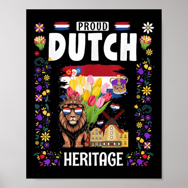 Affiche Nederland Indicateur Idée Pour Les Femmes &amp; Ko (Devant)