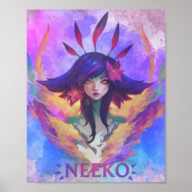 Affiche Neeko Art (Devant)