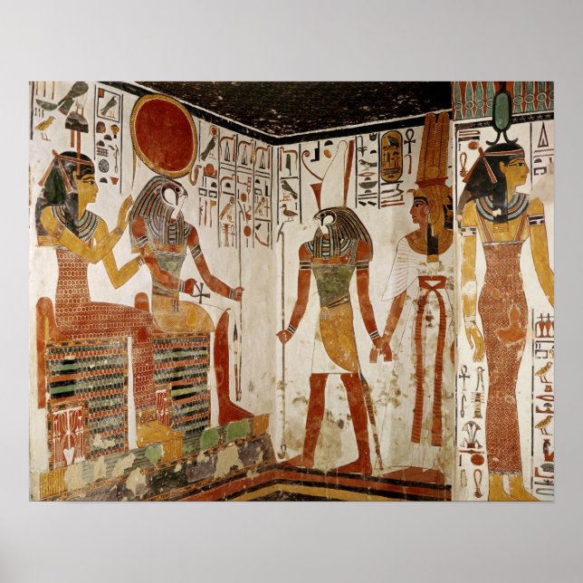 Affiche Nefertari est amené devant le dieu (Devant)