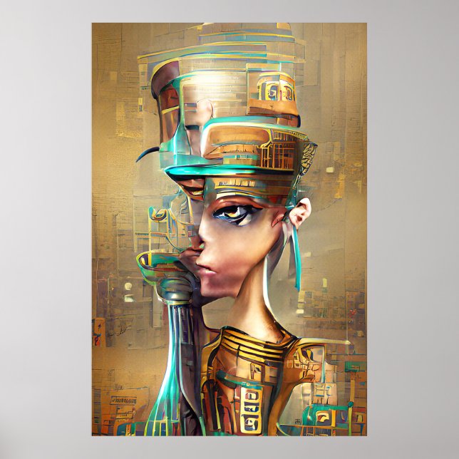 Affiche Néfertiti (Devant)