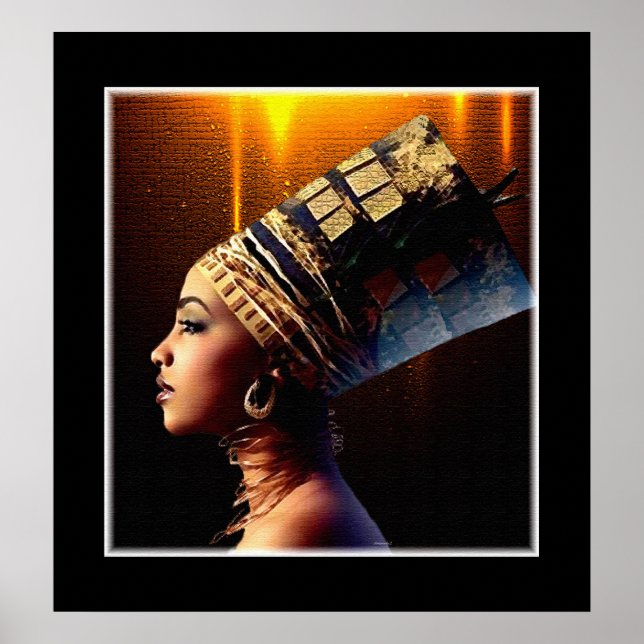 Affiche Néfertiti (Devant)