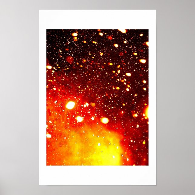 Affiche Neige astrophysique (Devant)