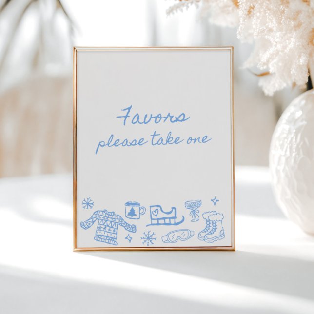 Affiche Neige dans l'amour Faveurs Whimsical (Créateur téléchargé)