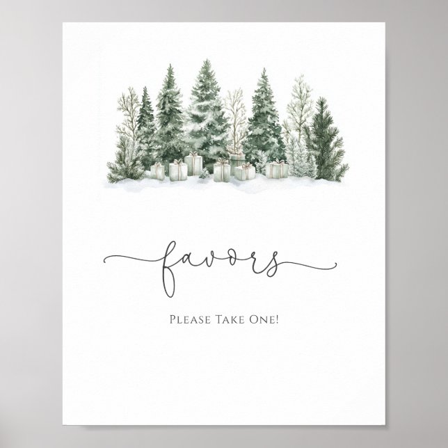 Affiche Neige dans l'amour Fête des mariées favorise (Devant)