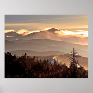 Affiche Neige dérivante - James Peak, Colorado