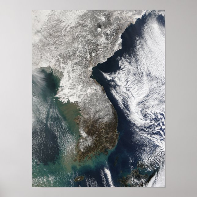 Affiche Neige en Corée (Devant)