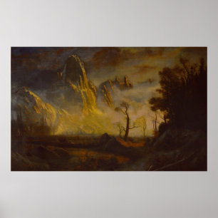 Affiche Neige précoce dans la vallée de Yosemite, Sentinel