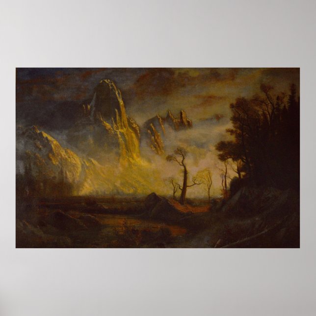 Affiche Neige précoce dans la vallée de Yosemite, Sentinel (Devant)