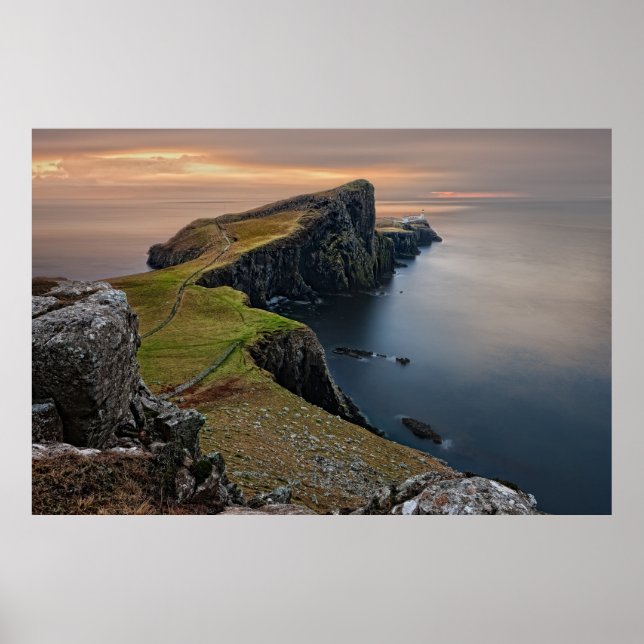 Affiche Neist Point, île de Skye, Écosse (Devant)