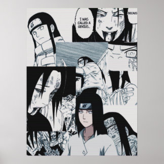 Affiche neji hyuga