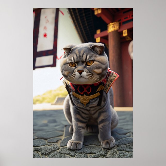 Affiche Neko Samurai 194 (Devant)
