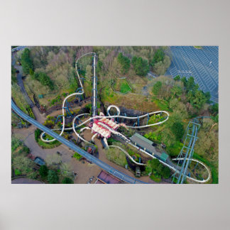 Affiche Nemesis Drone | Alton Towers Resort