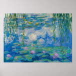 Affiche Nénuphar, 1916-1919 par Claude Monet<br><div class="desc">Claude Monet - Nénuphar,  1916-1919. Oscar-Claude Monet (1840-1926) est un peintre français et fondateur de la peinture impressionniste qui est considéré comme un précurseur essentiel du modernisme,  surtout dans ses tentatives de peindre la nature telle qu'il la perçoit.</div>