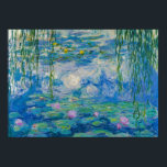 Affiche Nénuphar, 1916-1919 par Claude Monet<br><div class="desc">Claude Monet - Nénuphar,  1916-1919. Oscar-Claude Monet (1840-1926) est un peintre français et fondateur de la peinture impressionniste qui est considéré comme un précurseur essentiel du modernisme,  surtout dans ses tentatives de peindre la nature telle qu'il la perçoit.</div>