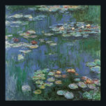 Affiche Nénuphars de Claude Monet, Fleurs Vintages<br><div class="desc">Nénuphar (1916) par Claude Monet. Water Lilies est un impressionisme vintage de peinture florale d'art. Jardin fleuri de la saison de printemps de Monet à Giverny, France. Ce paysage est l'une des nombreuses variations de peintures de nénuphars que Monet peint par son étang. À propos de l'artiste : Claude Monet...</div>