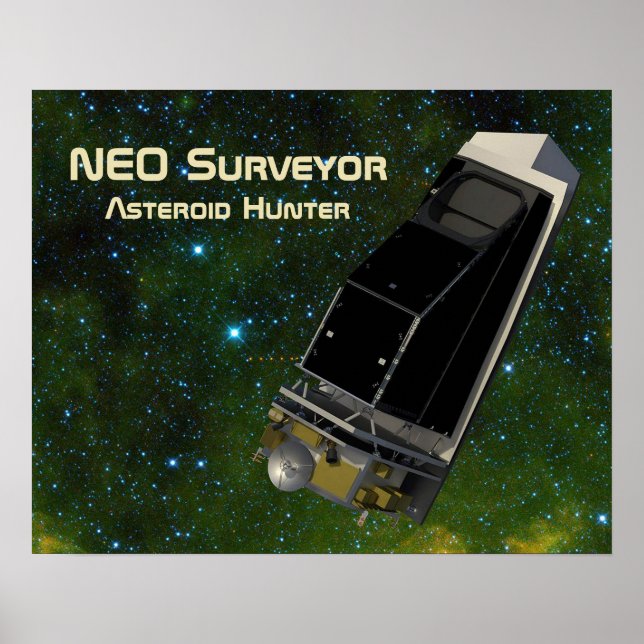 Affiche NEO Surveyor Asteroid Hunter (Devant)
