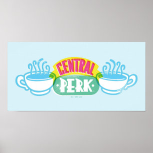 Affiche Neon Central Perk Logo