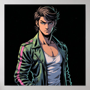 Affiche "Neon Fury : Anime Outlaw Edition"