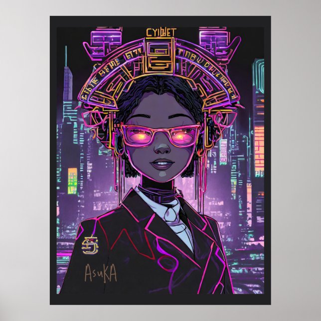 Affiche Neon Future ID1028 (Devant)