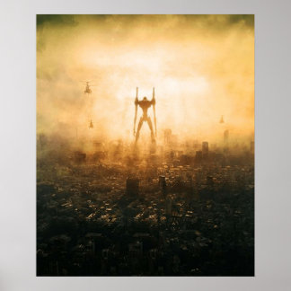 Affiche Neon Genesis Evangelion Unit One Absolute Destru