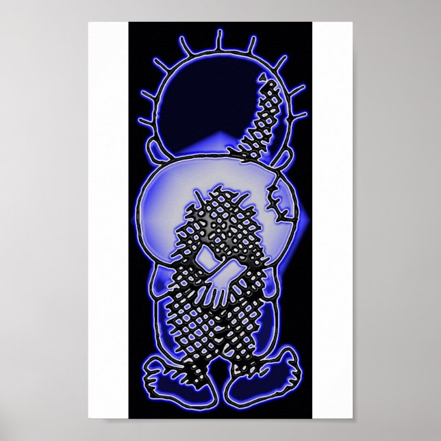 Affiche Neon Handalah (Devant)