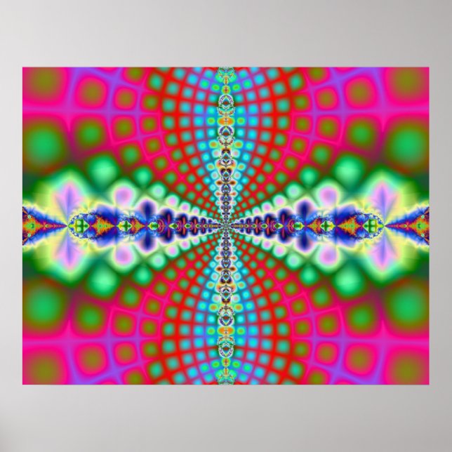 Affiche Neon Imaginaire (Devant)