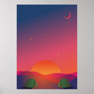 Affiche Neon Night Sky Neon Artiste Neon Led Signes Neon G