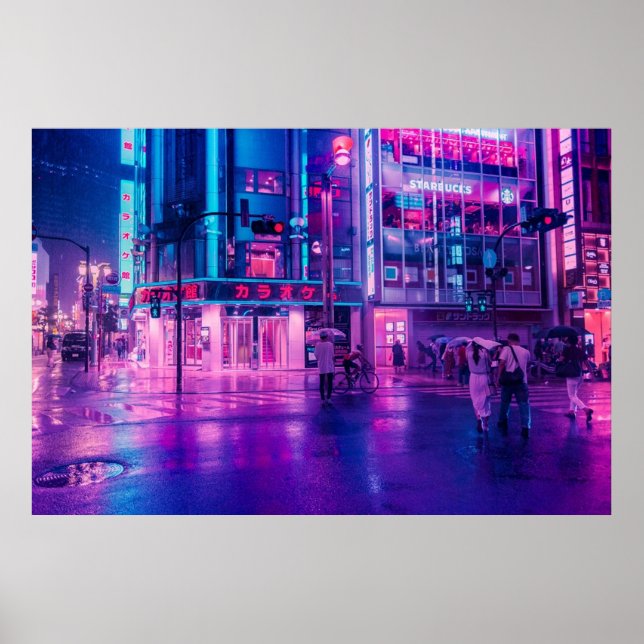 Affiche Neon Nostalgia (Devant)