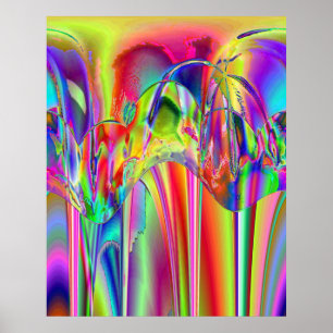 Affiche Neon Splash