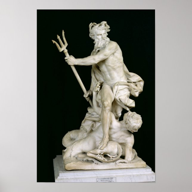 Affiche Neptune Calming the Waves, 1757 (Devant)